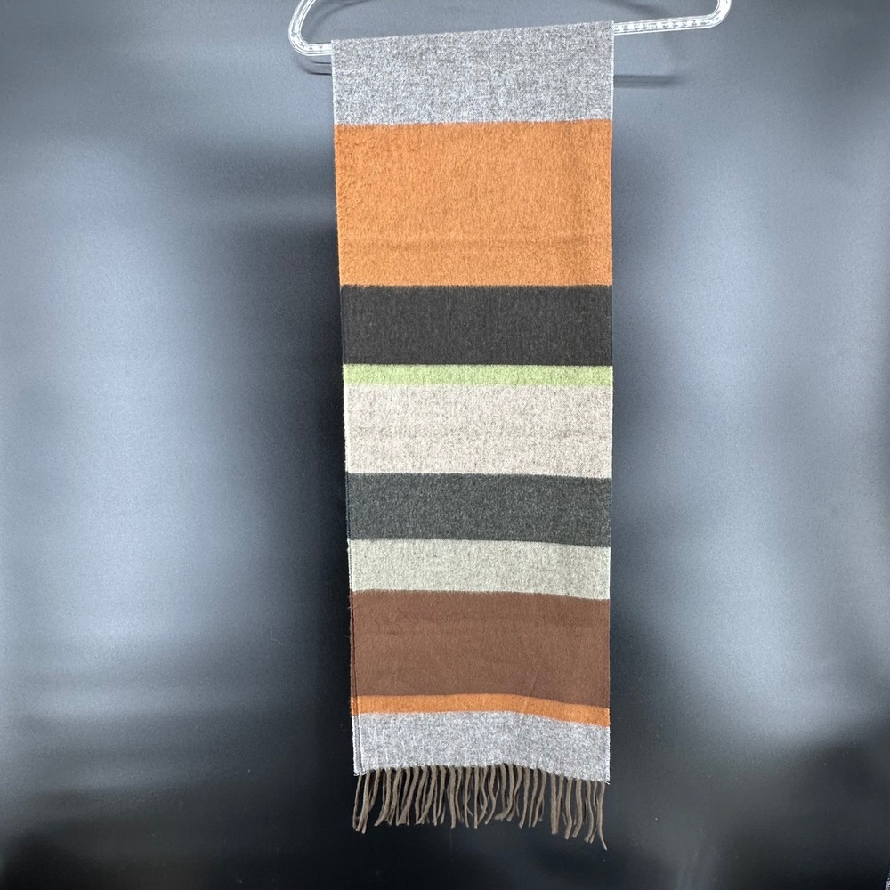 GRAPHIC BLOCK CASHMINK SCARF NWOT v. Fraas